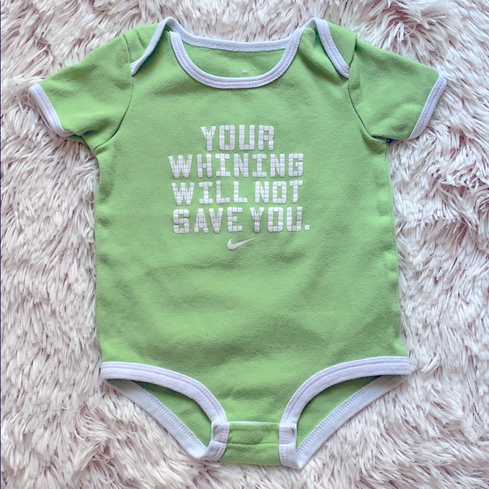 Nike ‘Your Whining Will Not Save You’  Body Suit!